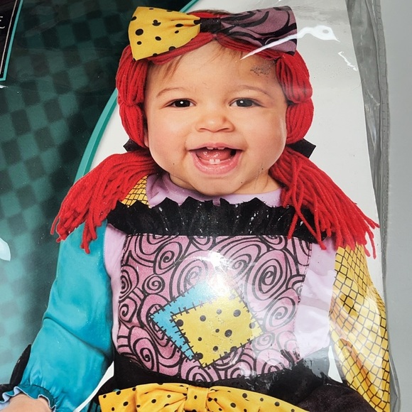 Sally from Nightmare Before Christmas Infant / Childs Halloween costume 12-18 MO - Picture 7 of 9